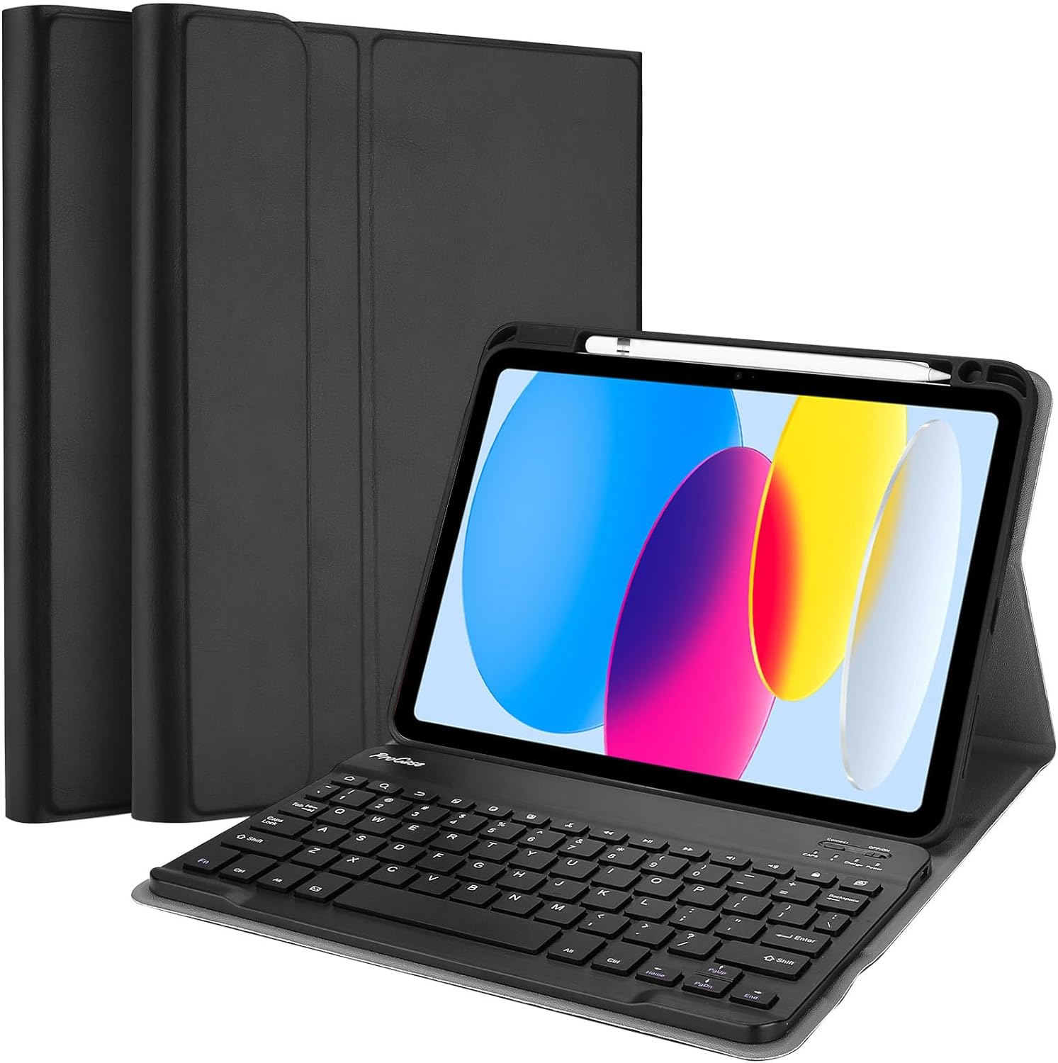 ProCase Keyboard Case for iPad 11th/10th Gen Black