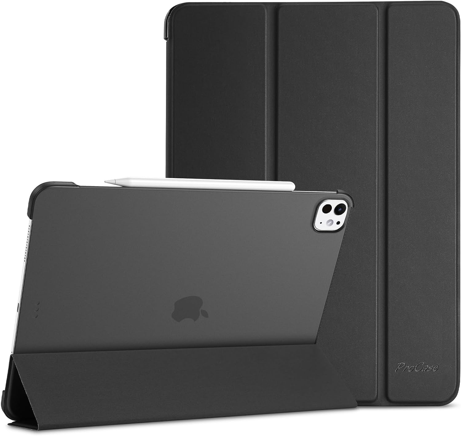 ProCase Slim Case for iPad Pro 13" M4 7th Gen Black