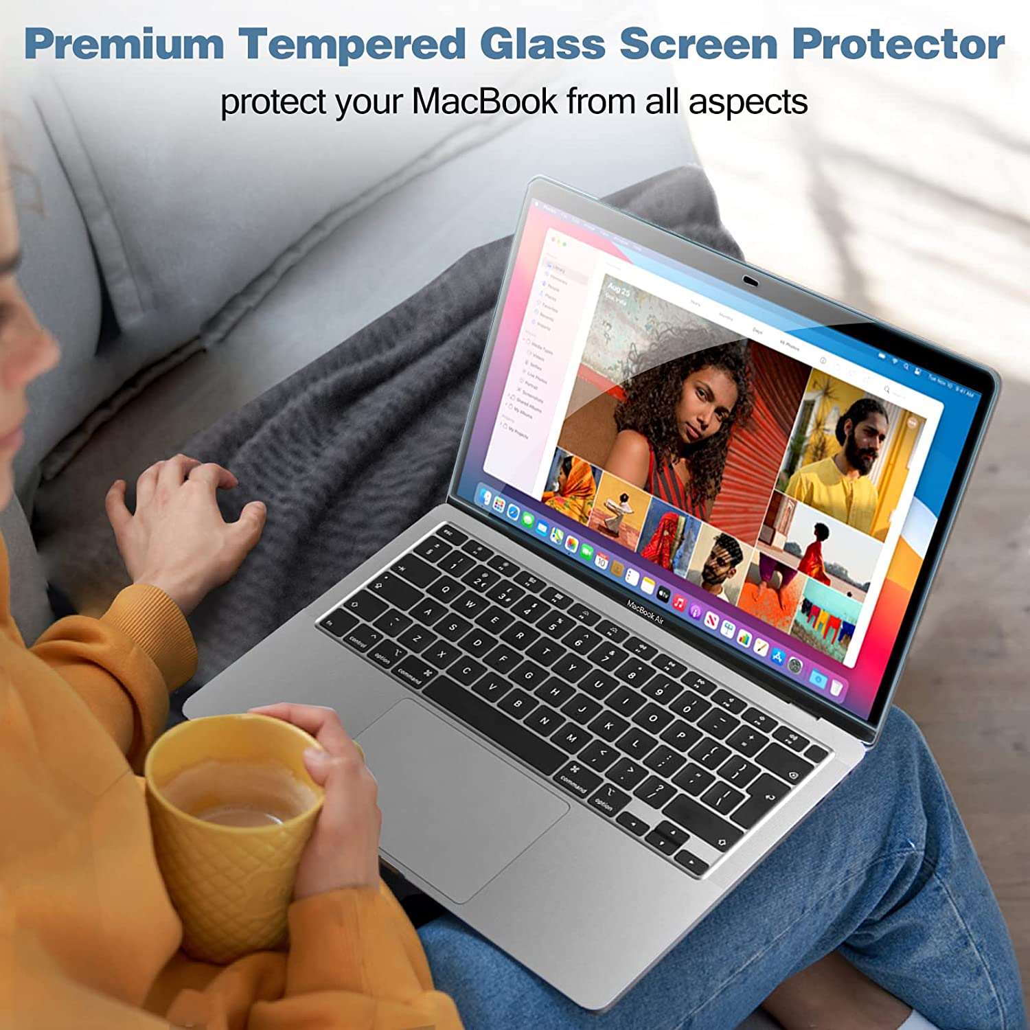 MacBook Air 13 / Pro 13 Ultrathin Tempered Glass Screen Protector