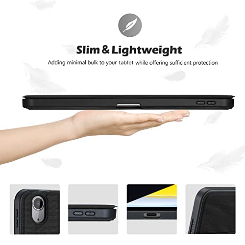 iPad (A16) 11th 2025/ 10th 2022 Slim Folio Case with Pencil Holder