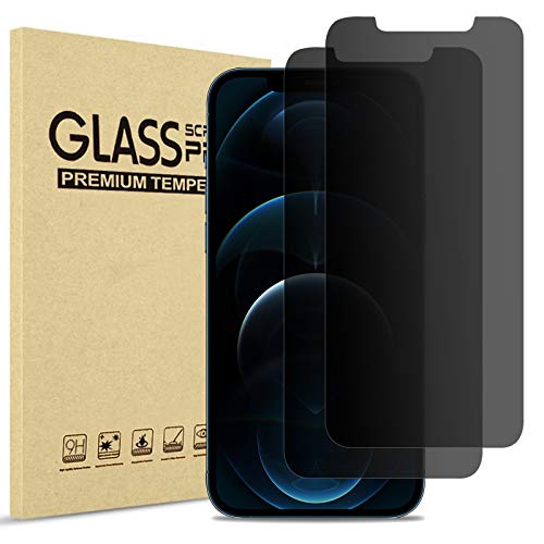 iPhone 12 Pro Max Screen Protector - Privacy Tempered Glass