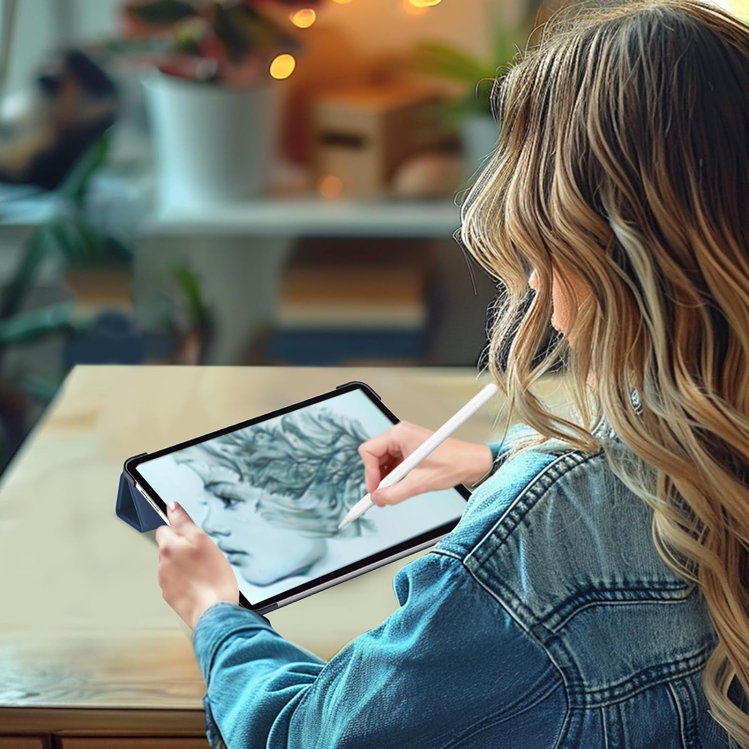 ProCase Smart Case for iPad Pro 11 Inch Case(M4) 2024