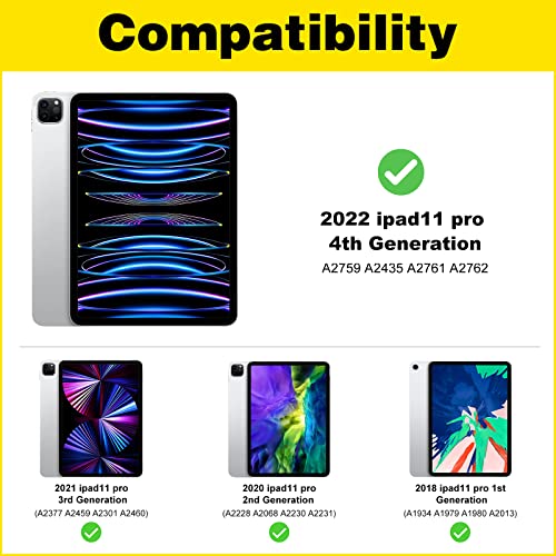 iPad Pro 11" 1st/ 2nd/ 3rd/ 4th Gen Matte Tempered Screen Protector
