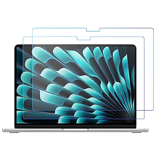 ProCase MacBook Air 15" M2 2023 A2941 Super HD Transparency Tempered Glass Screen Protector