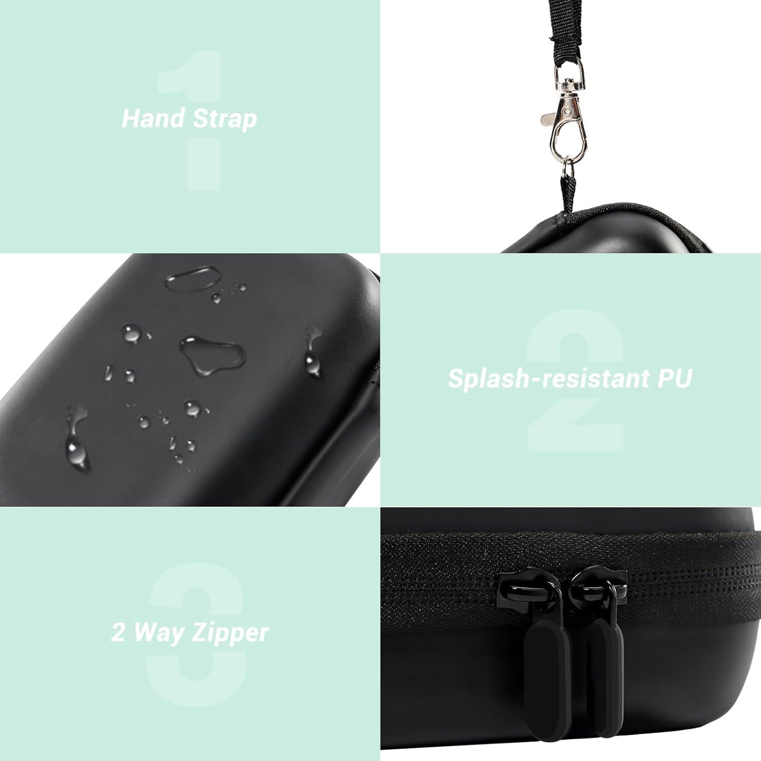 ProCase Small Digital Camera Case for KODAK PIXPRO FZ55/FZ53/FZ45/FZ43 Black