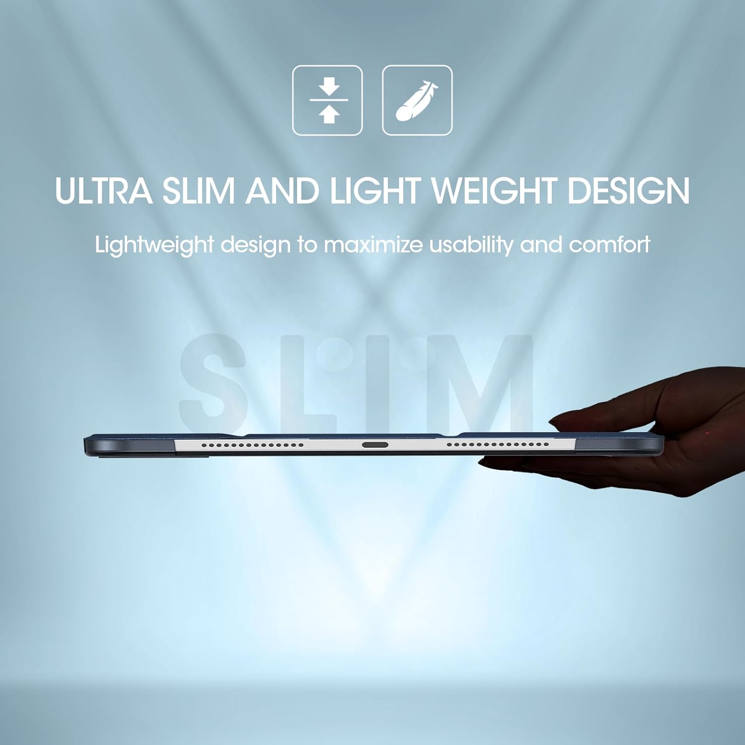 ProCase Smart Case for iPad Pro 11 Inch Case(M4) 2024