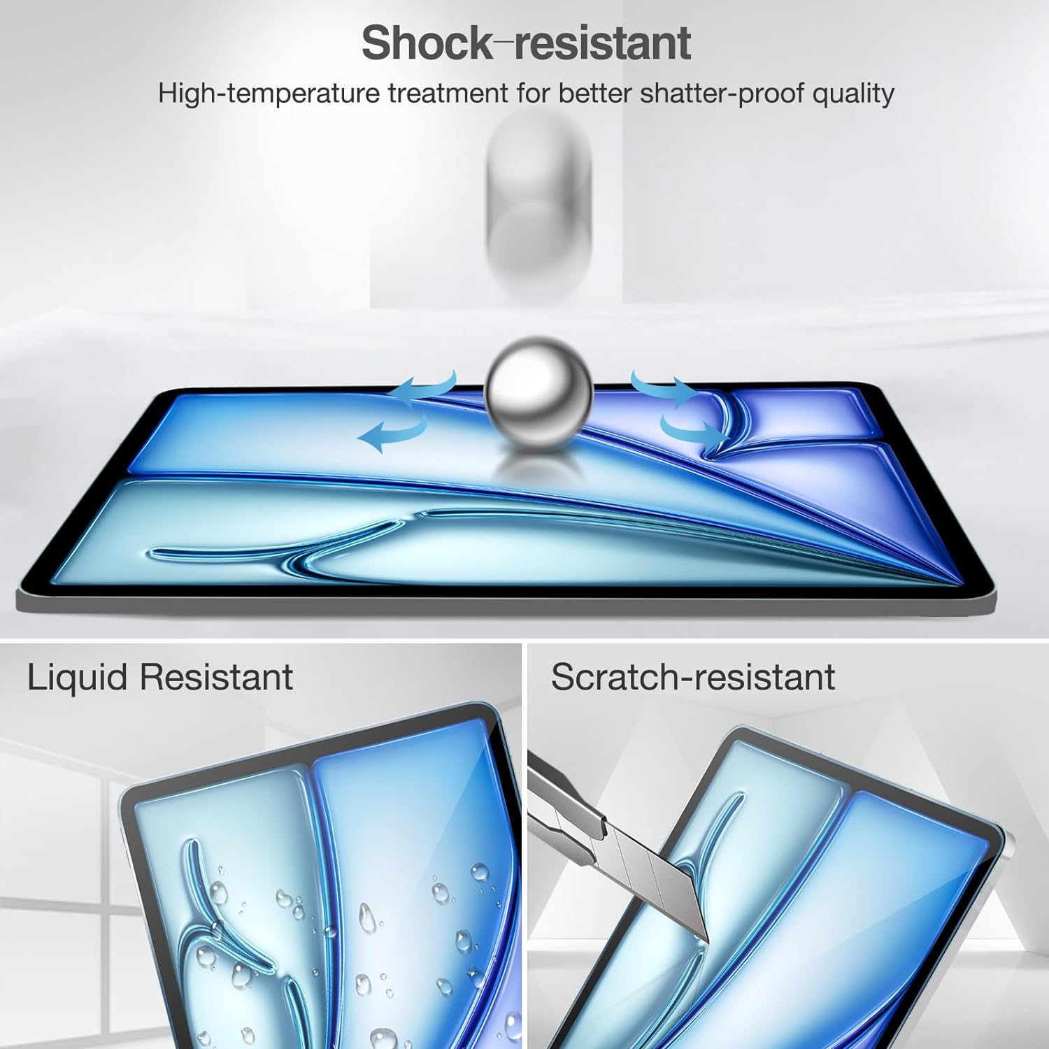 ProCase Screen Protector for iPad Air iPad Air 6th Gen