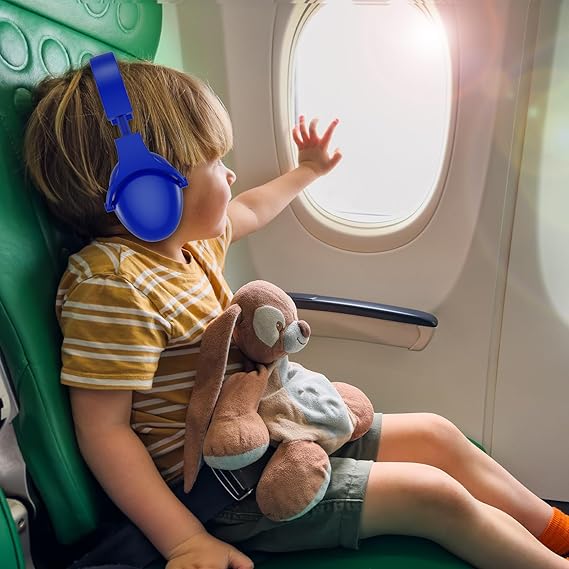 ProCase Noise Cancelling Headphones For Kids Navy