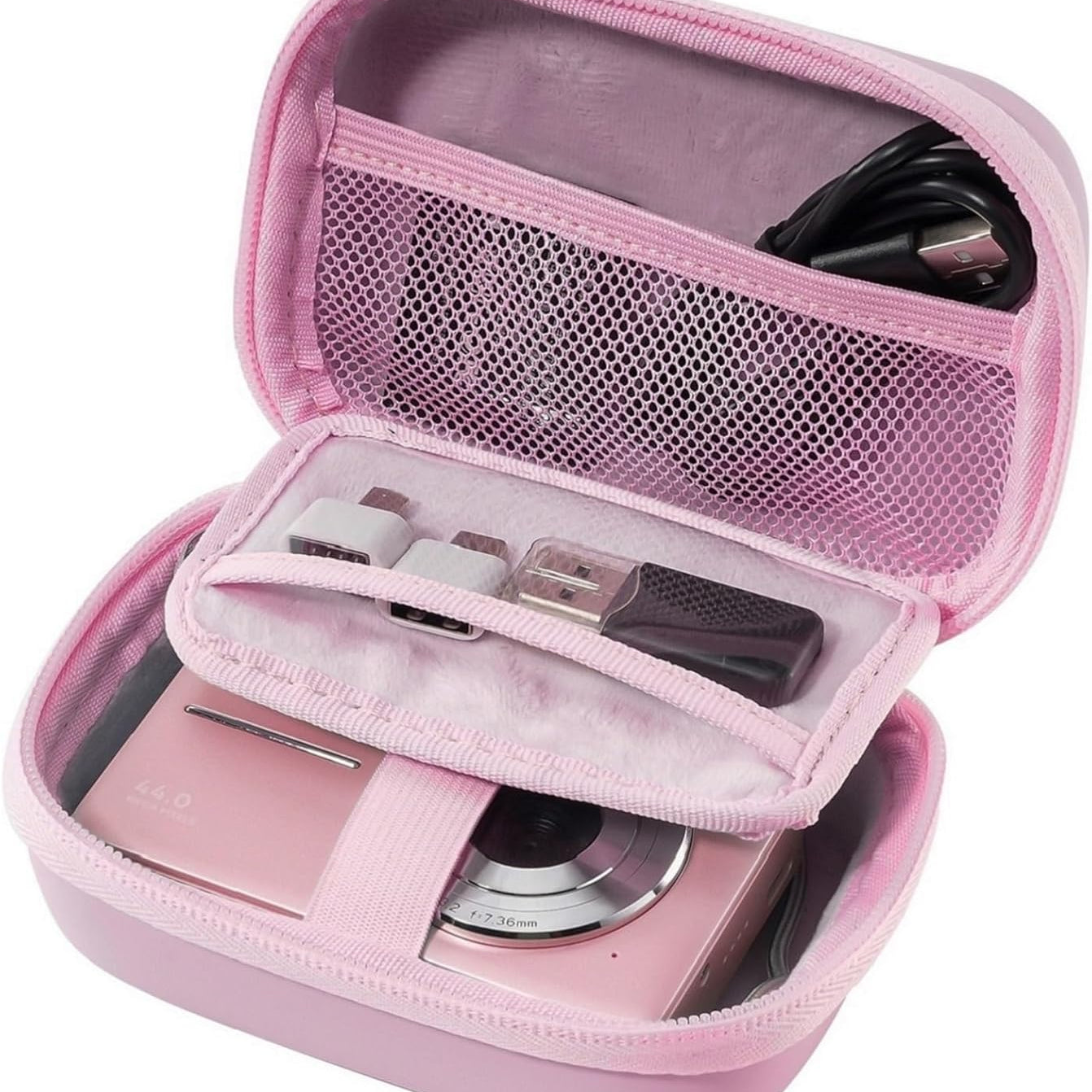 ProCase Small Digital Camera Case for KODAK PIXPRO FZ55/FZ53/FZ45/FZ43 Pink