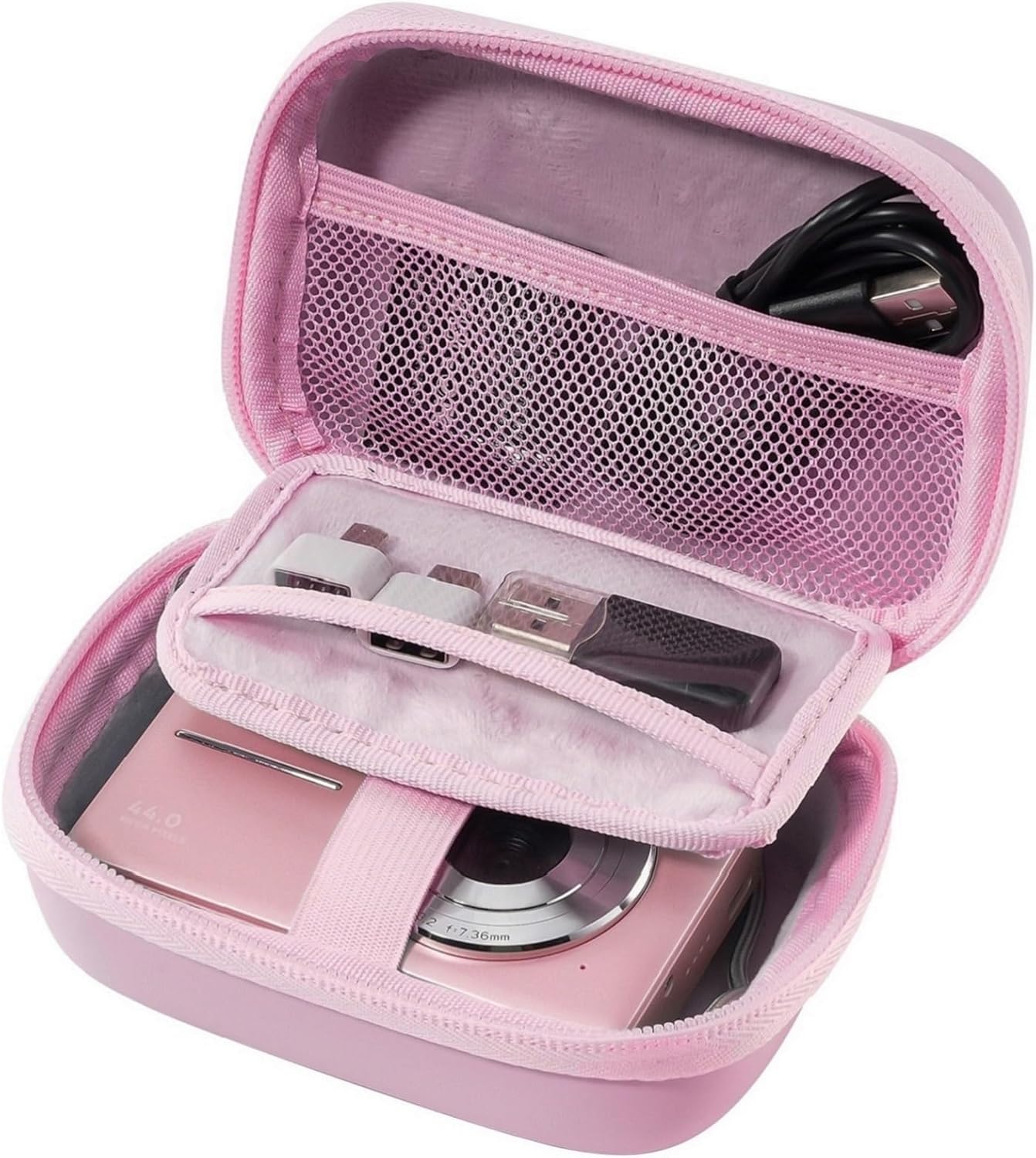 ProCase Small Digital Camera Case for KODAK PIXPRO FZ55/FZ53/FZ45/FZ43 Pink