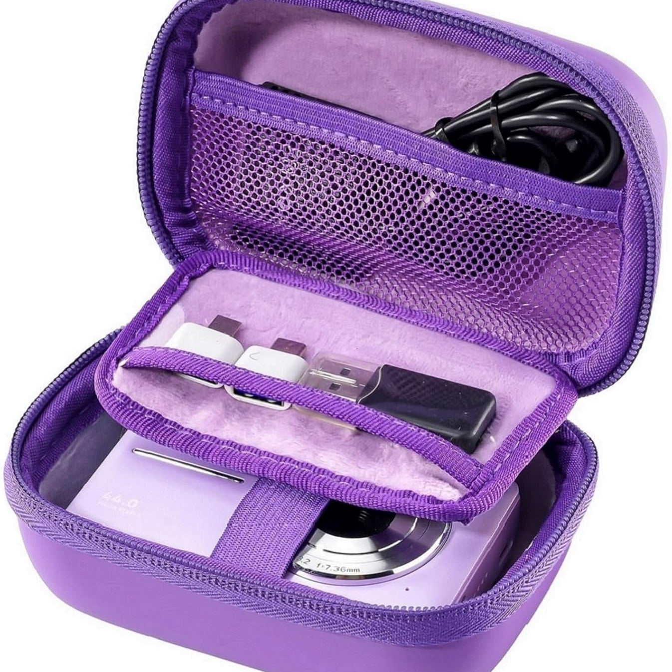 ProCase Small Digital Camera Case for KODAK PIXPRO FZ55/FZ53/FZ45/FZ43 Purple