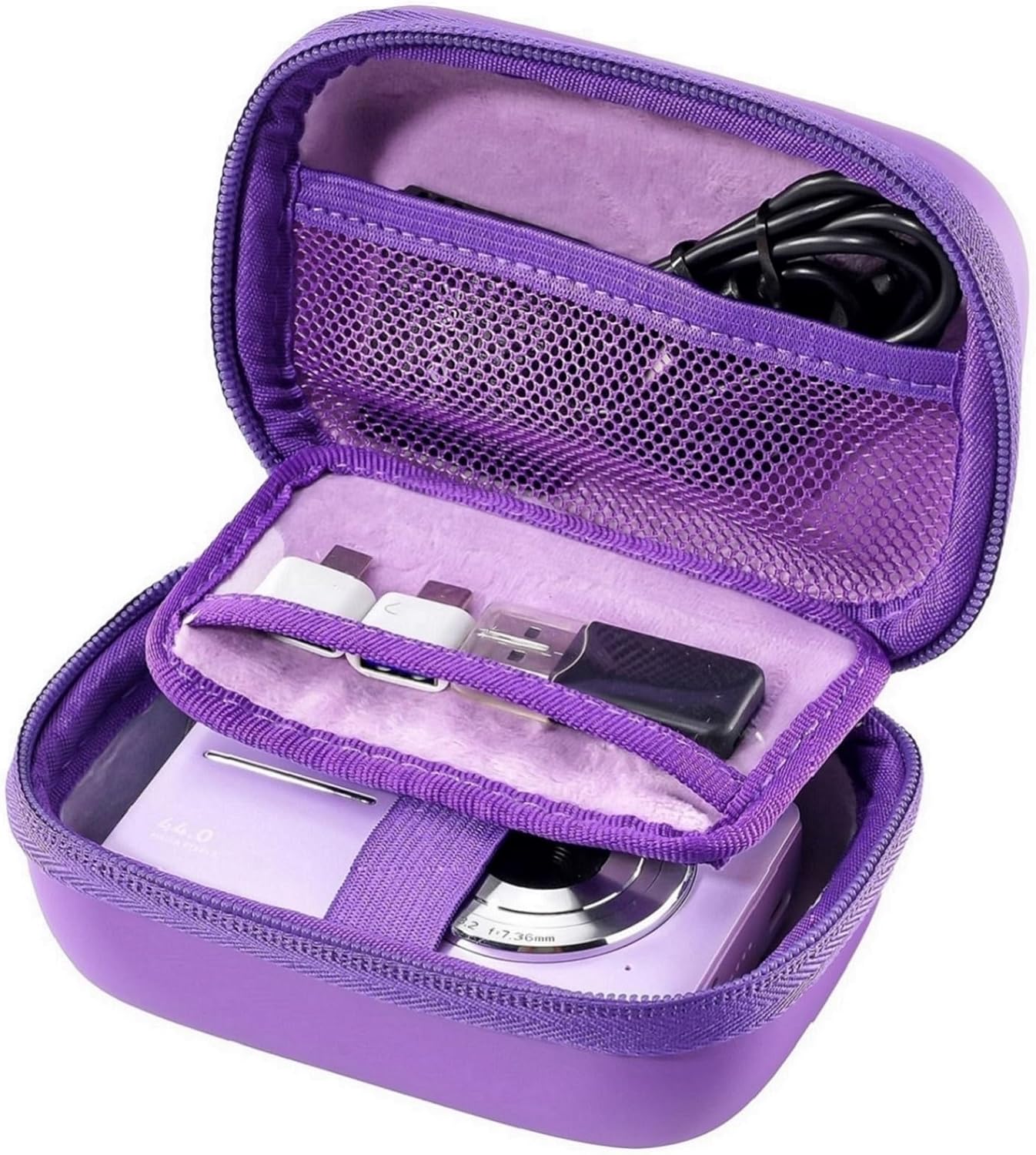 ProCase Small Digital Camera Case for KODAK PIXPRO FZ55/FZ53/FZ45/FZ43 Purple