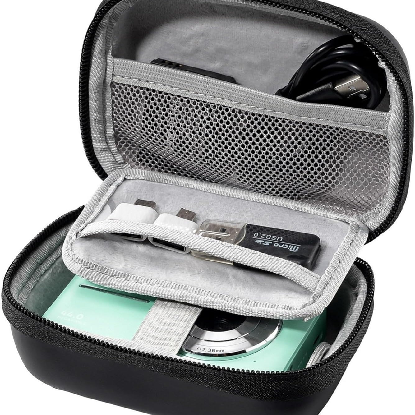 ProCase Small Digital Camera Case for KODAK PIXPRO FZ55/FZ53/FZ45/FZ43 Black