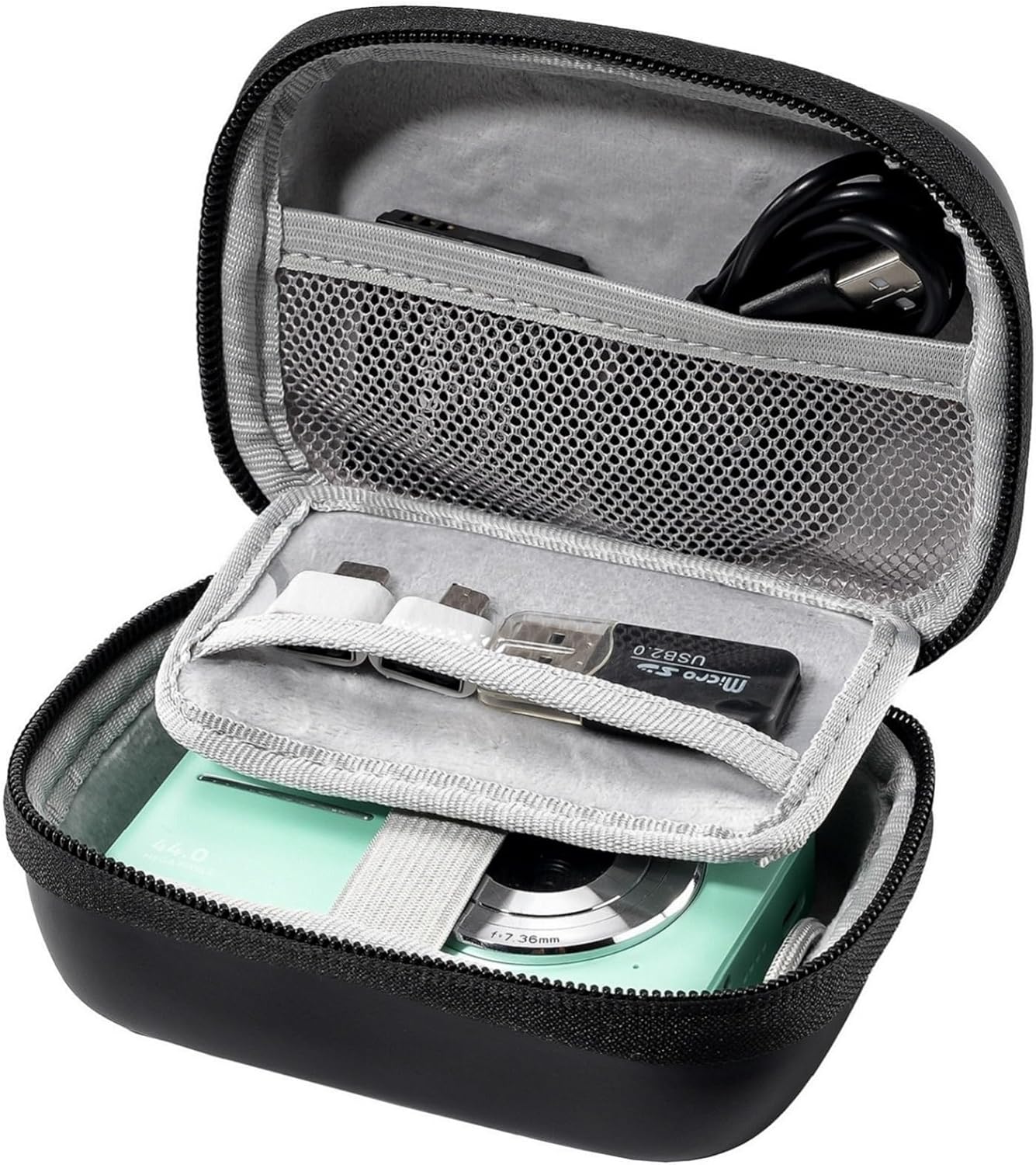 ProCase Small Digital Camera Case for KODAK PIXPRO FZ55/FZ53/FZ45/FZ43 Black