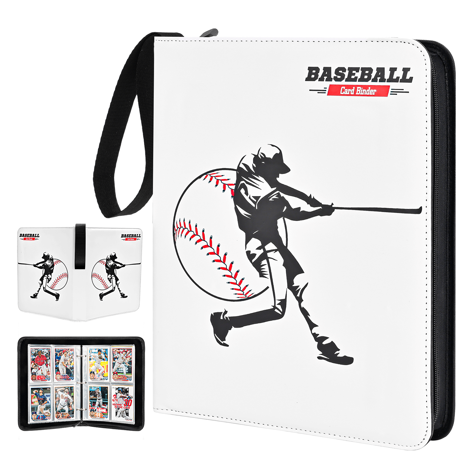 Baseball Trading Card Binder Fits 440-900 Cards | ProCase Baseball Trading Card Binder Fits 440-900 Cards | ProCase