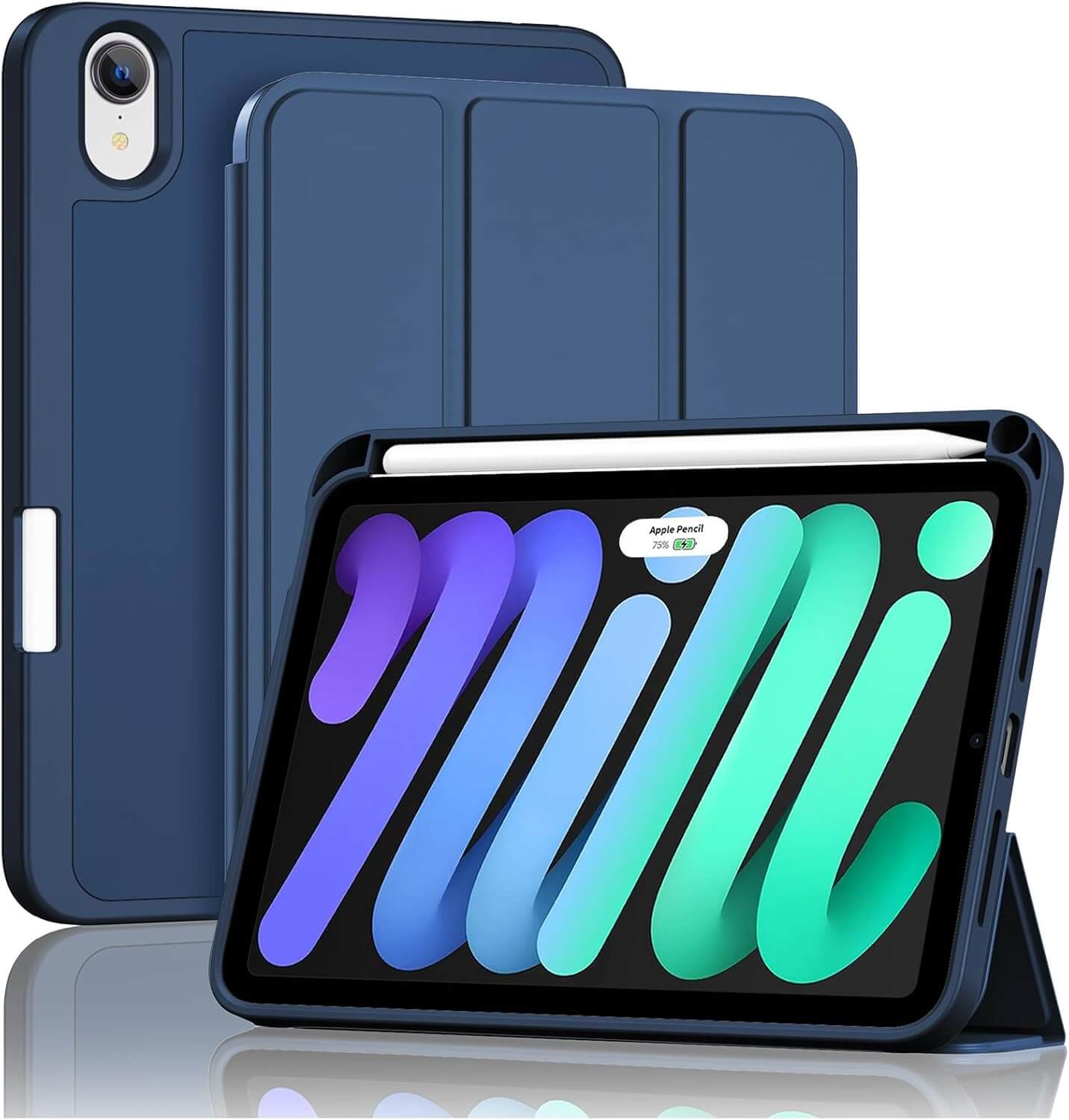 ProCase Smart Case for iPad Mini 6th/7th Gen Darkblue