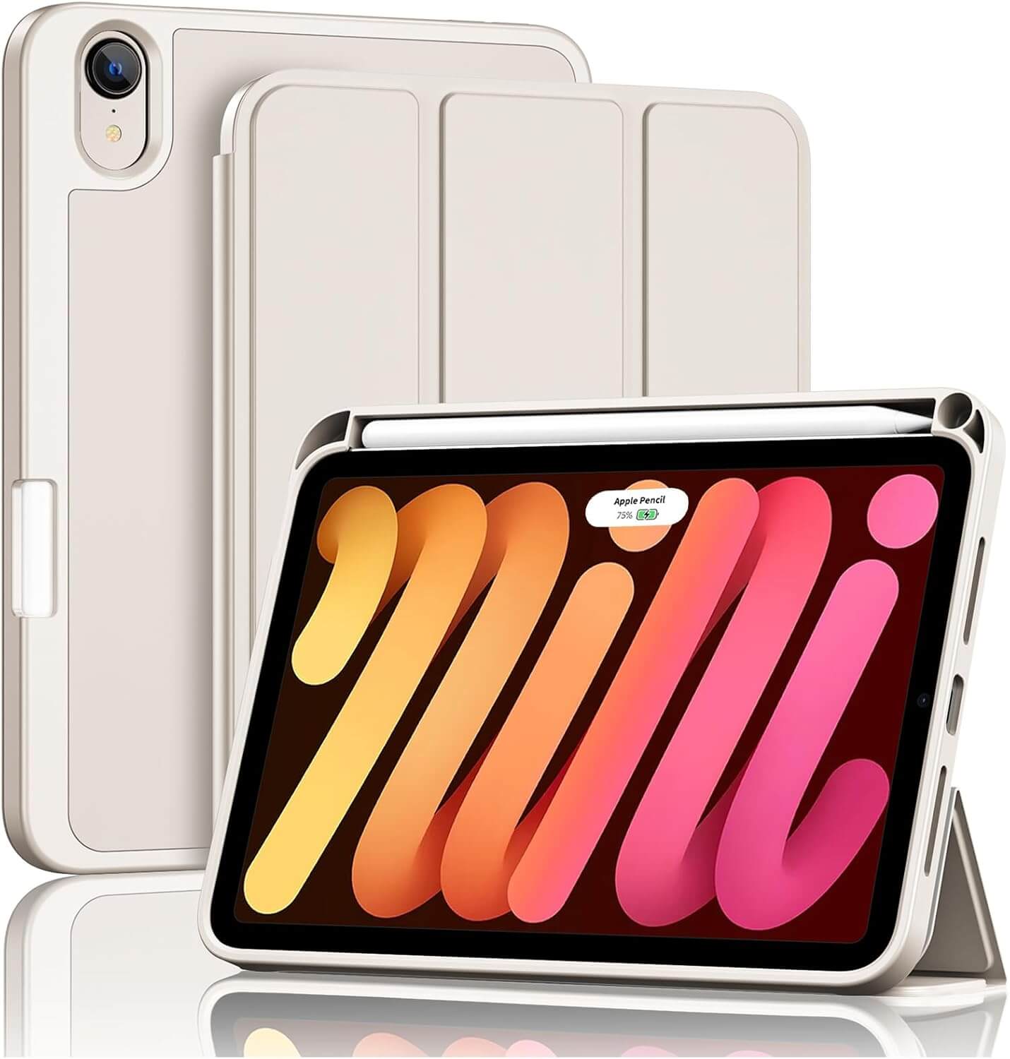 ProCase Smart Case for iPad Mini 6th/7th Gen Starlight