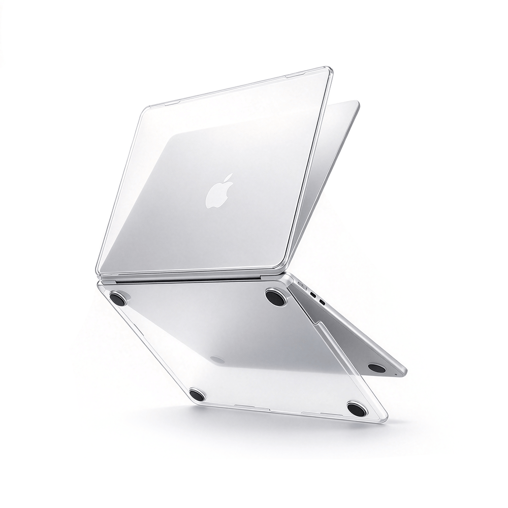 MacBook Air 13" 2026 M5/ 2025 M4/ 2024 2023 M3/ 2022 M2 Transparent Hard Shell Protective Case | ProCase