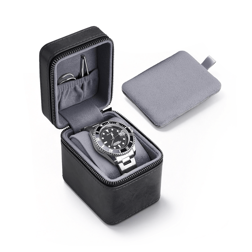 Portable PU Leather Watch Travel Case (1, 2 or 3 Slots) | ProCase
