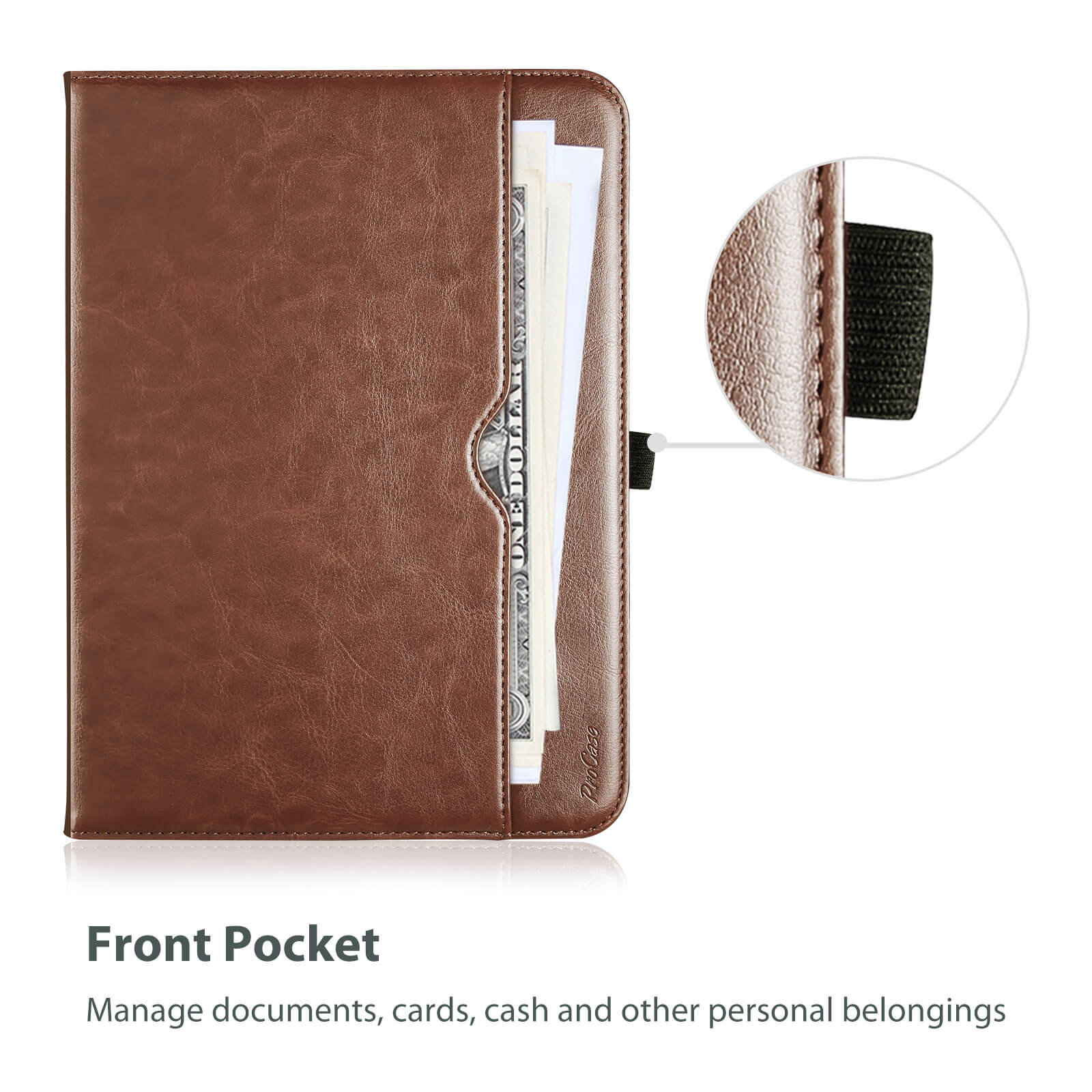 Pad 10.2" 7th Gen/ 8th Gen /9th Gen PU Leather Business Folio Case