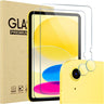 iPad (A16) 11th Gen 11" 2025/ iPad 10th Generation 2 Pack Tempered Glass Screen Protector & 2 Pack Camera Lens Protector | ProCase