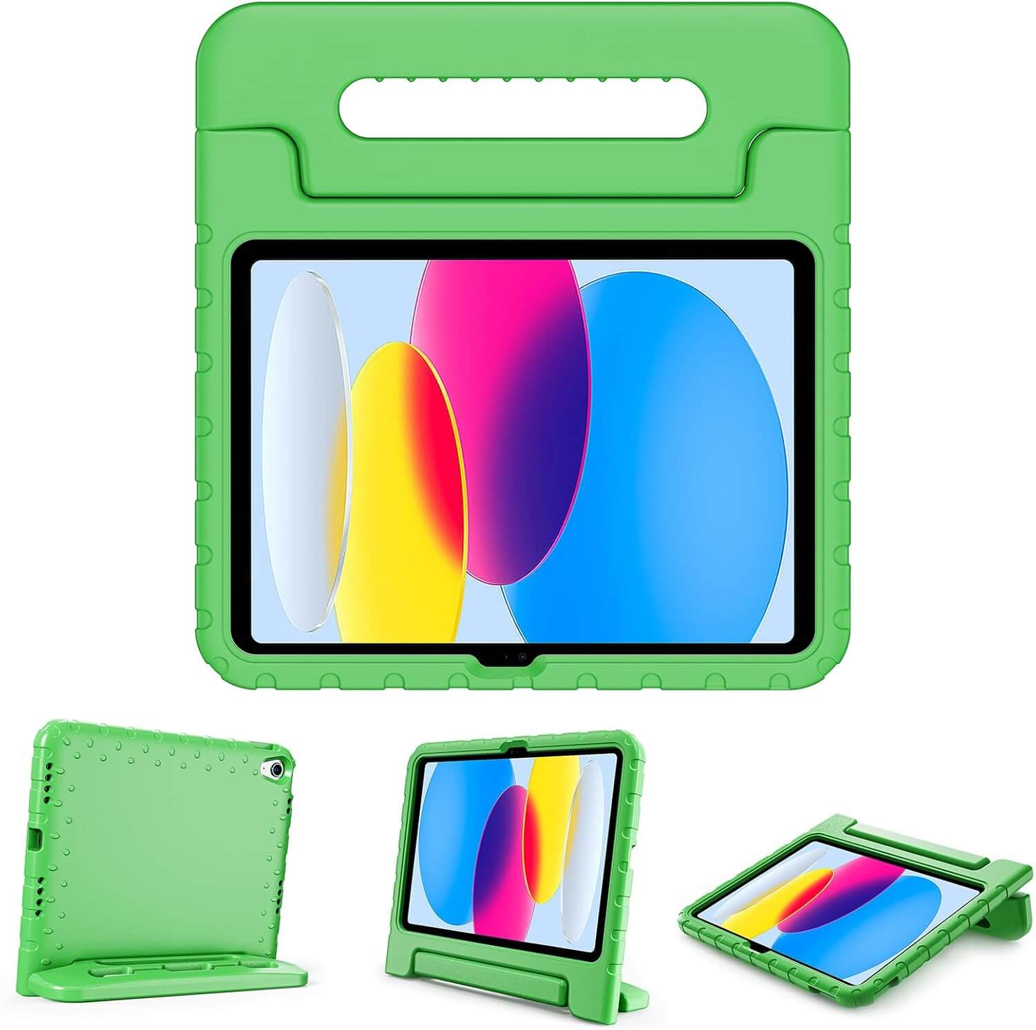 iPad (A16) 11th 2025/10th Gen 2022 Kids green Case