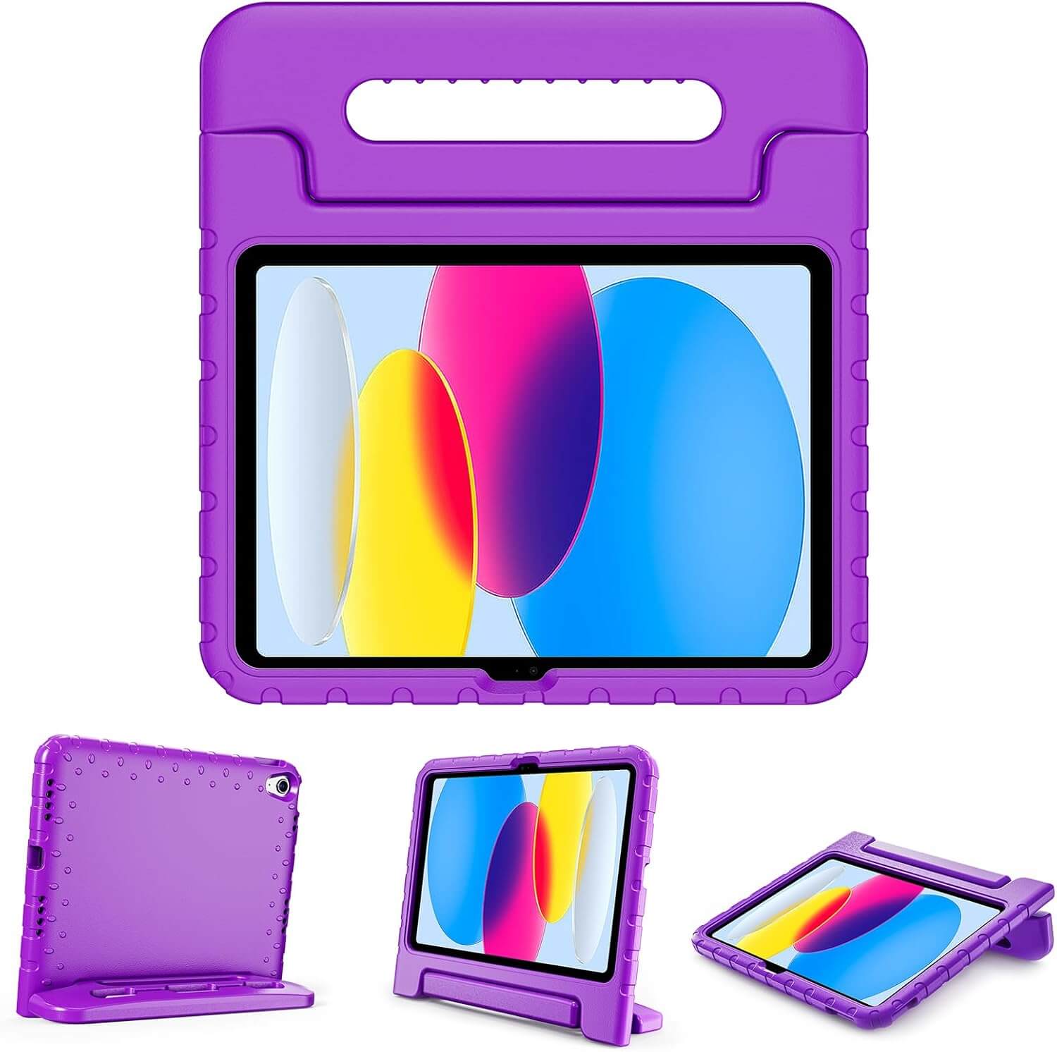 iPad (A16) 11th 2025/10th Gen 2022 Kids purple Case