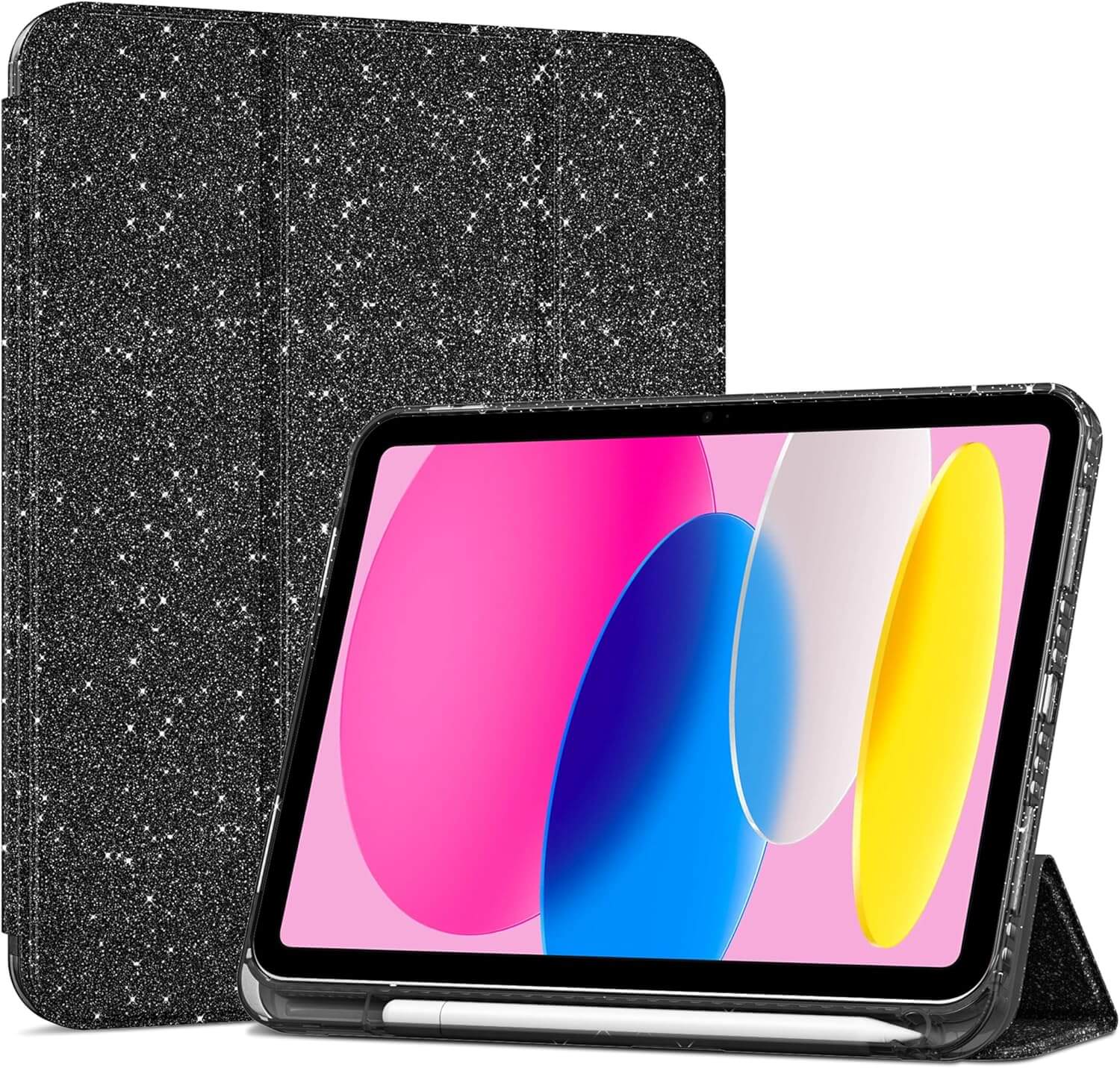 iPad (A16) 11th 2025/10th 2022 Slim Folio Protective Case with Pencil Holder