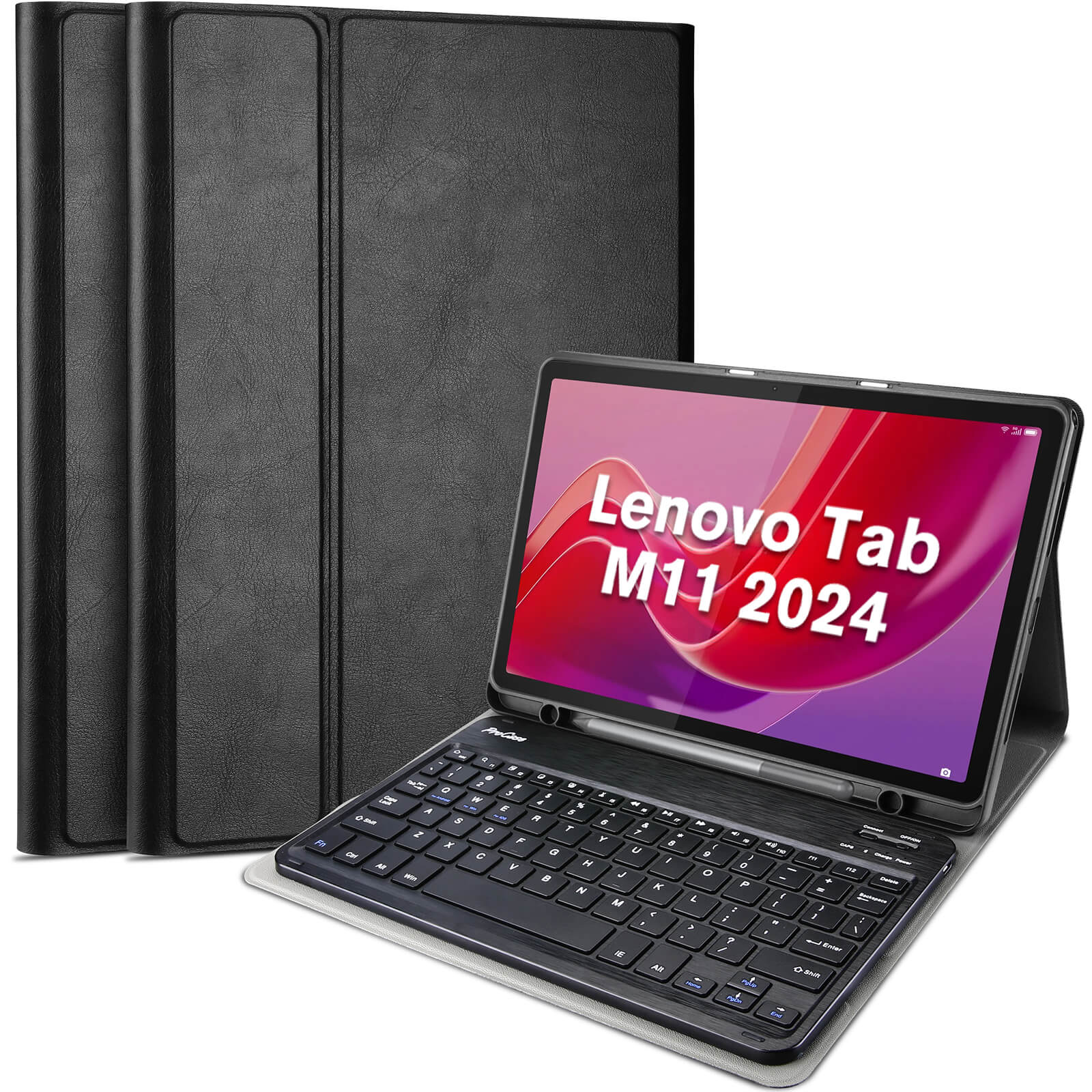 Lenovo Tab M11K11 PU Leather Keyboard Case – Procase