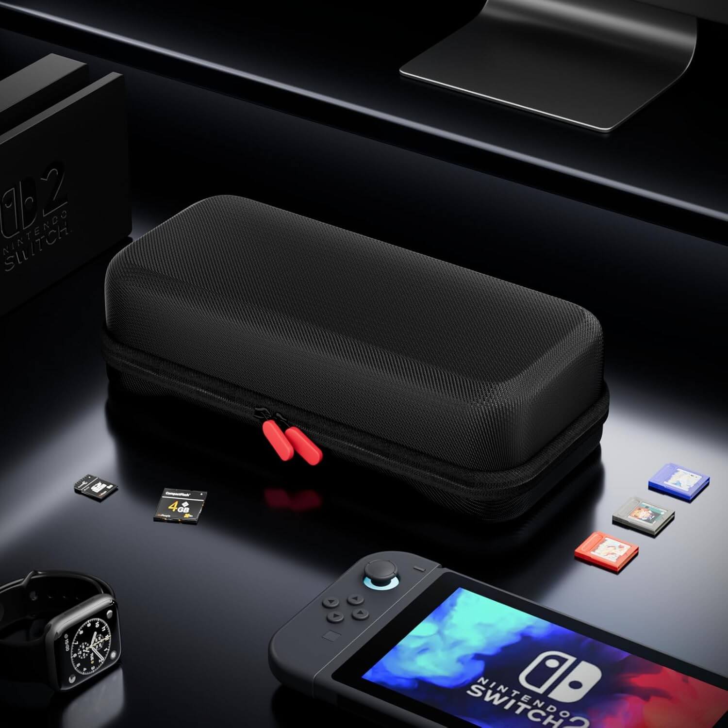 ProCase Carrying Case for Nintendo Switch 2 2025 Black