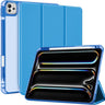 iPad Pro 11" iPad Pro 11" 2025 M5/ 2024 M4 Stylish Hybrid Case with Pencil Holder Blue