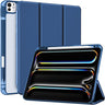 iPad Pro 11" iPad Pro 11" 2025 M5/ 2024 M4 Stylish Hybrid Case with Pencil Holder Navy