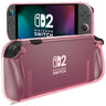 ProCase Clear Cover Protective Case for Nintendo Switch 2 2025 Pink