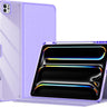 ProCase Slim Folio Case for iPad Pro 13" M4 7th Gen with Pencil Holder Purple