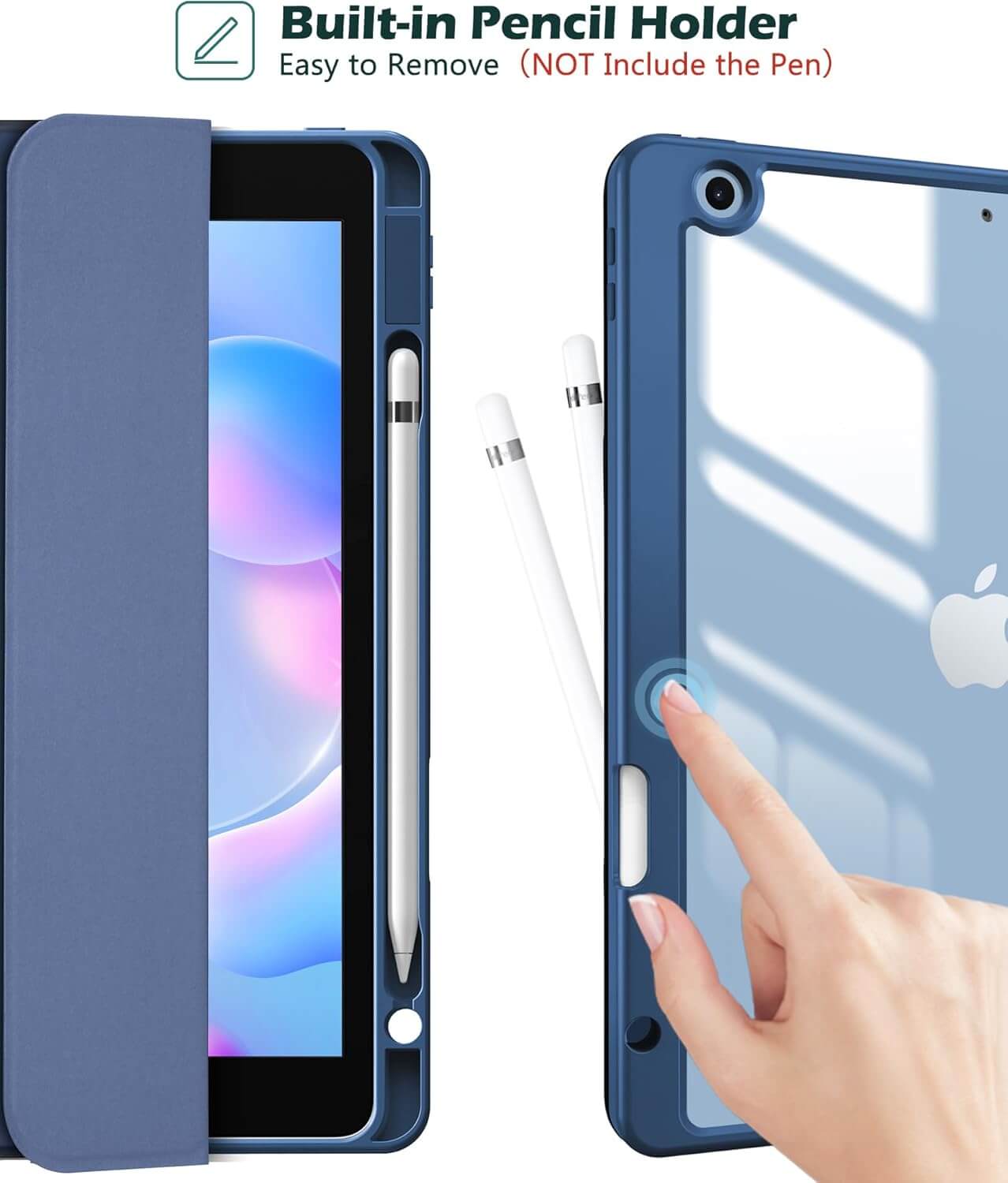 ProCase Slim Folio Case for iPad 10.2" 9th/8th/7th Gen Navy