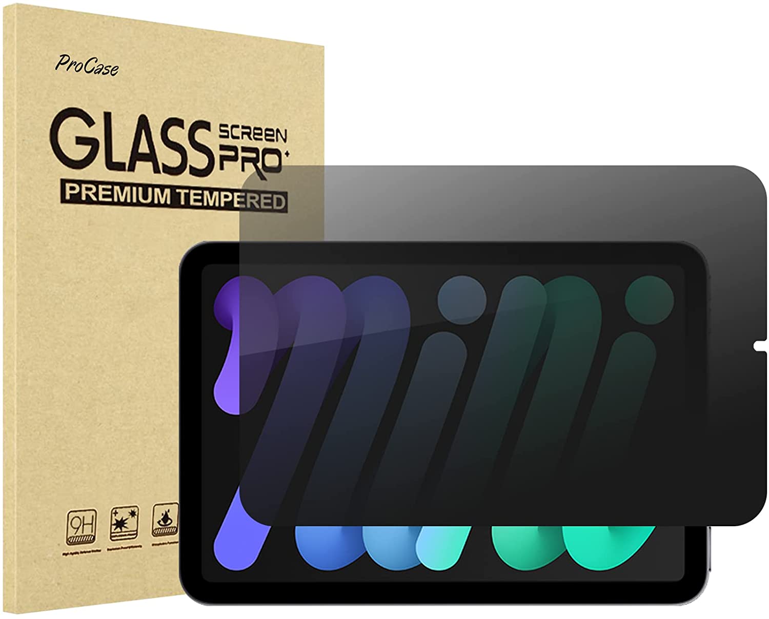 iPad Mini 6th Gen 8.3" 2021 4-Way Privacy Tempered Glass Screen Protector