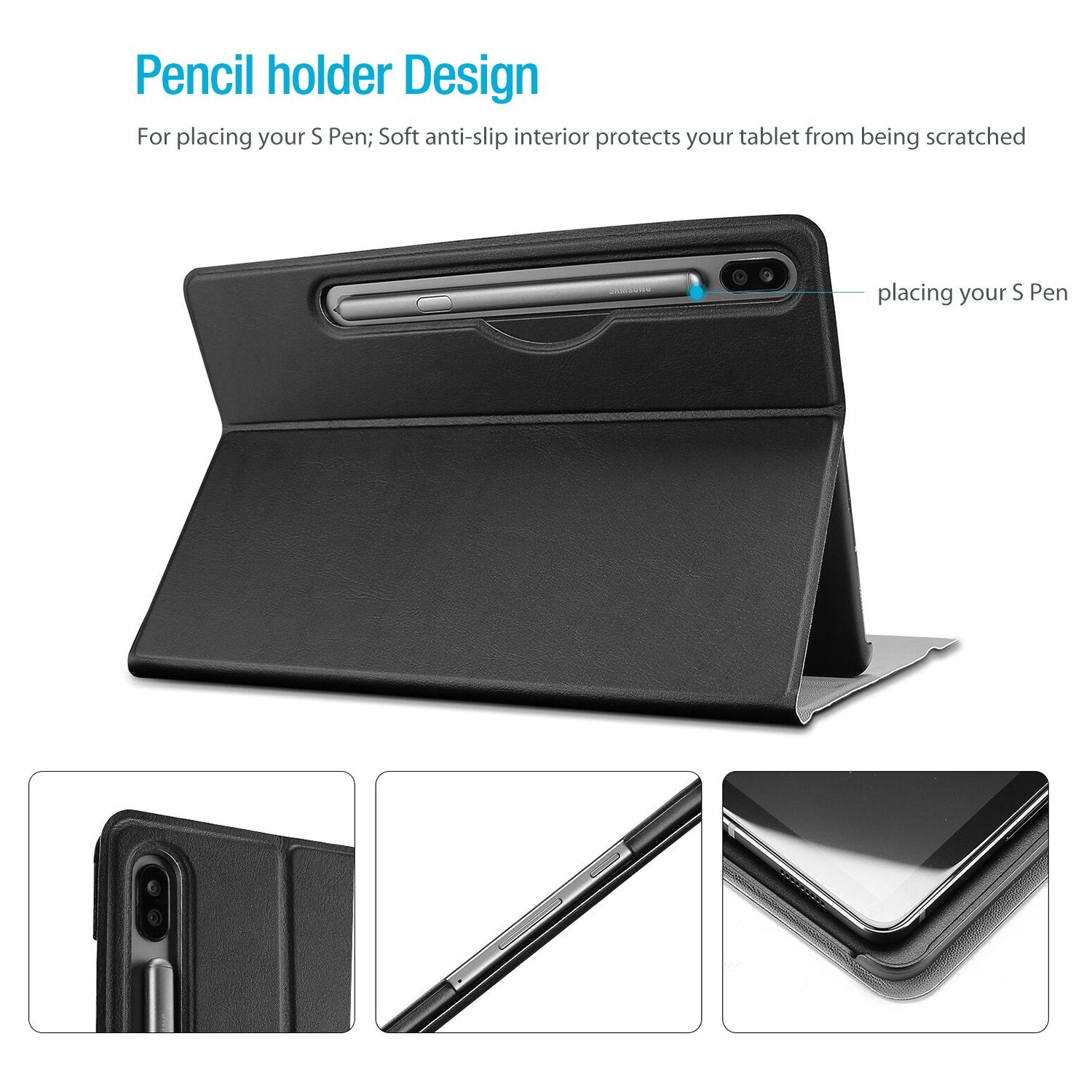 Galaxy Tab S7/ Tab S8 Case with Detachable Keyboard