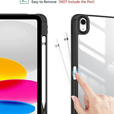 iPad (A16) 11th 2025/10th 2022 Slim Folio Protective Case with Pencil Holder