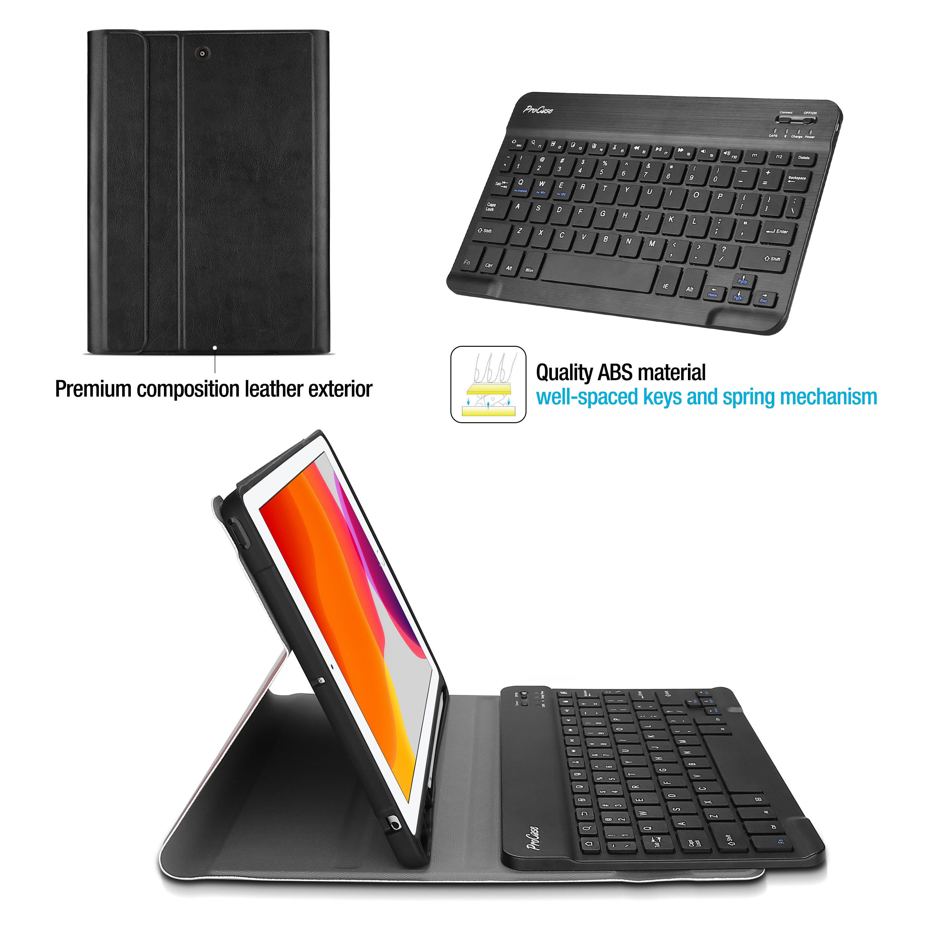 iPad 7th Gen/ 8th Gen/ 9th Gen Keyboard Case