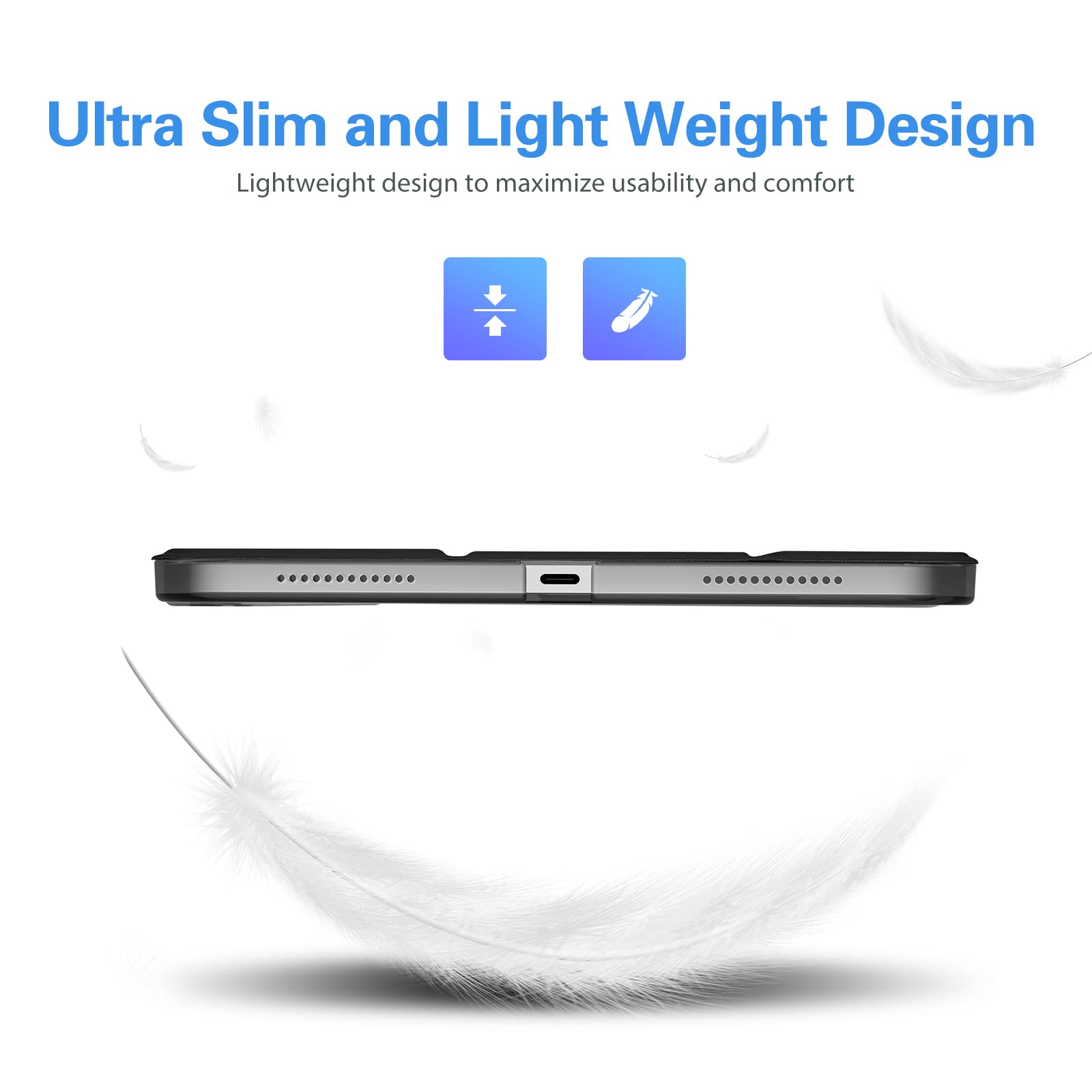 iPad (A16) 11th 2025/10th 2022 Slim Stand Protective Case