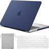 MacBook Pro 16" 2021-2023 Hard Shell Case with Keyboard Skin & Storage Blue Bag