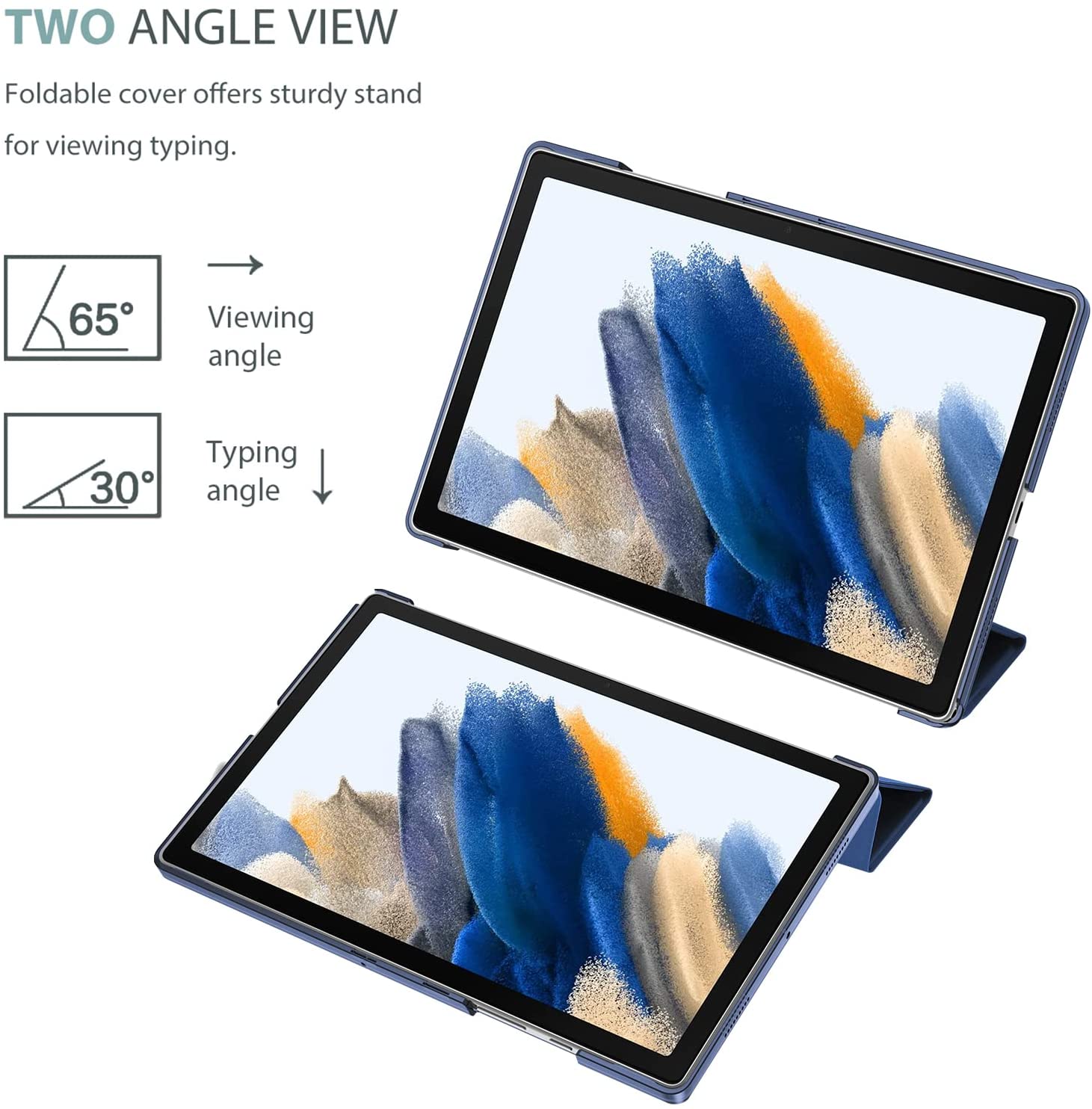 Galaxy Tab A8 10.5 2022 X200/ X205/ X207 Slim Hard Back Shell
