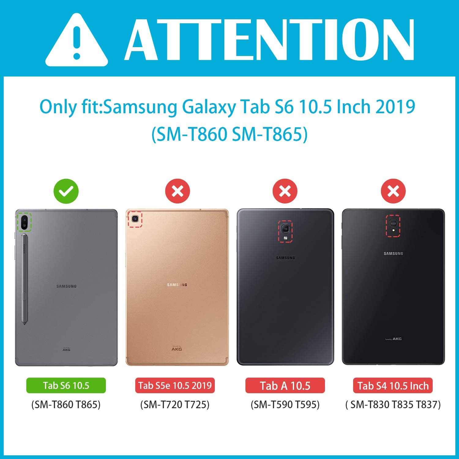 Galaxy Tab S6 Heavy duty Case