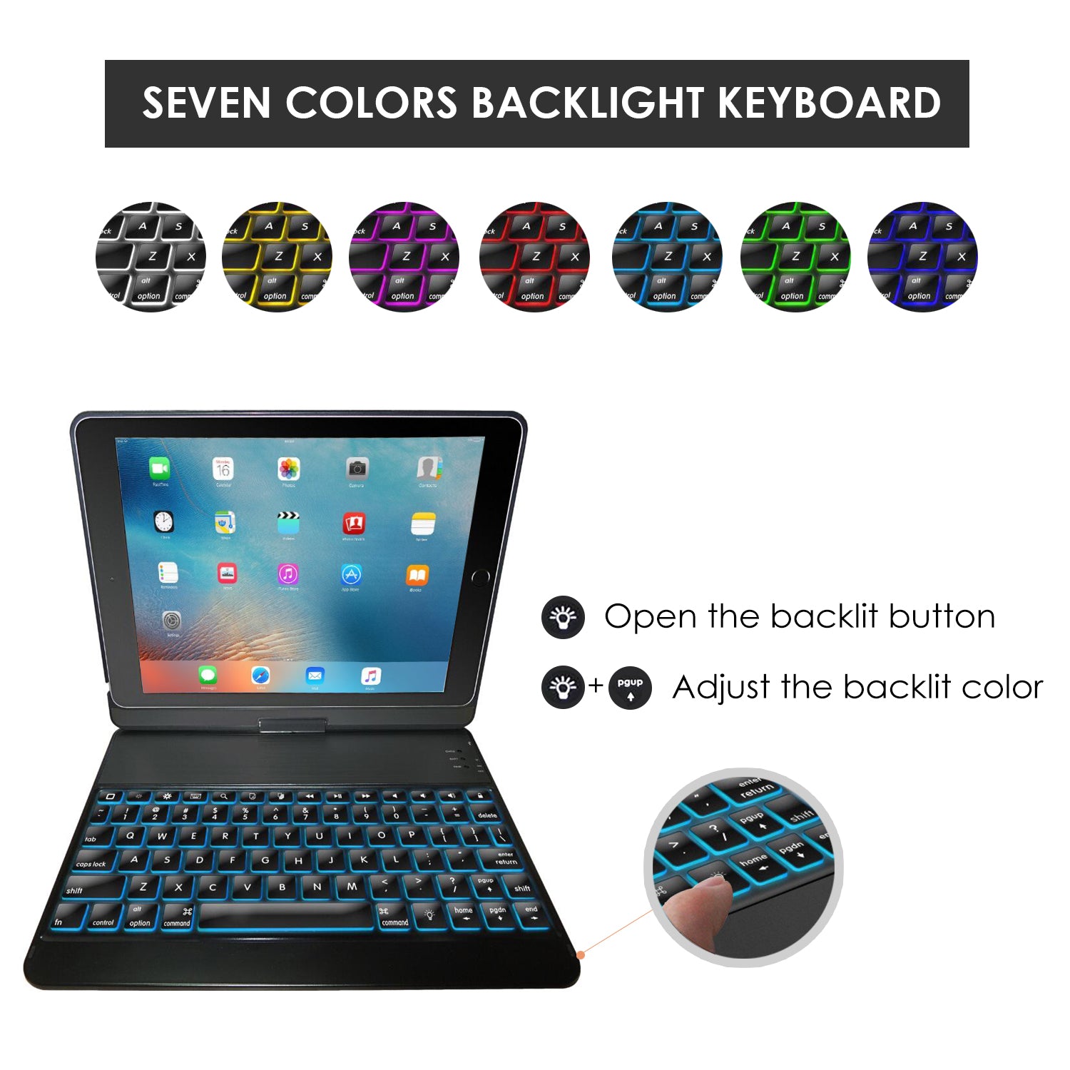 iPad 9.7 Keyboard Case