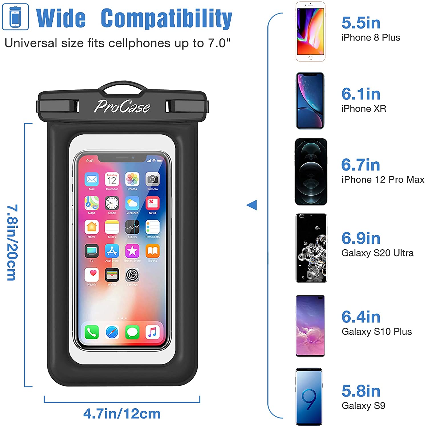 waterproof phone pouch