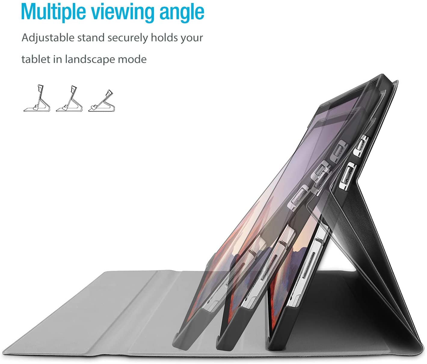 Surface Pro 7/Pro 6 /Pro 5 /Pro 4 Keyboard Case