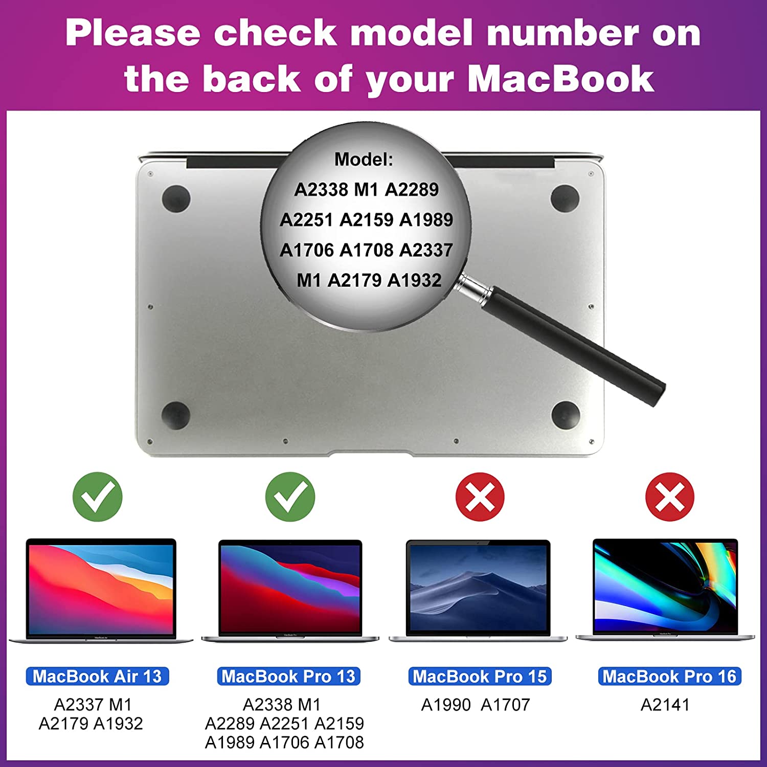 MacBook Air 13" 2018-2020 / 2016-2022 Privacy Tempered Glass Screen Protector