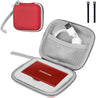 Travel Carrying Case for Samsung T7 Touch Portable SSD | ProCase red