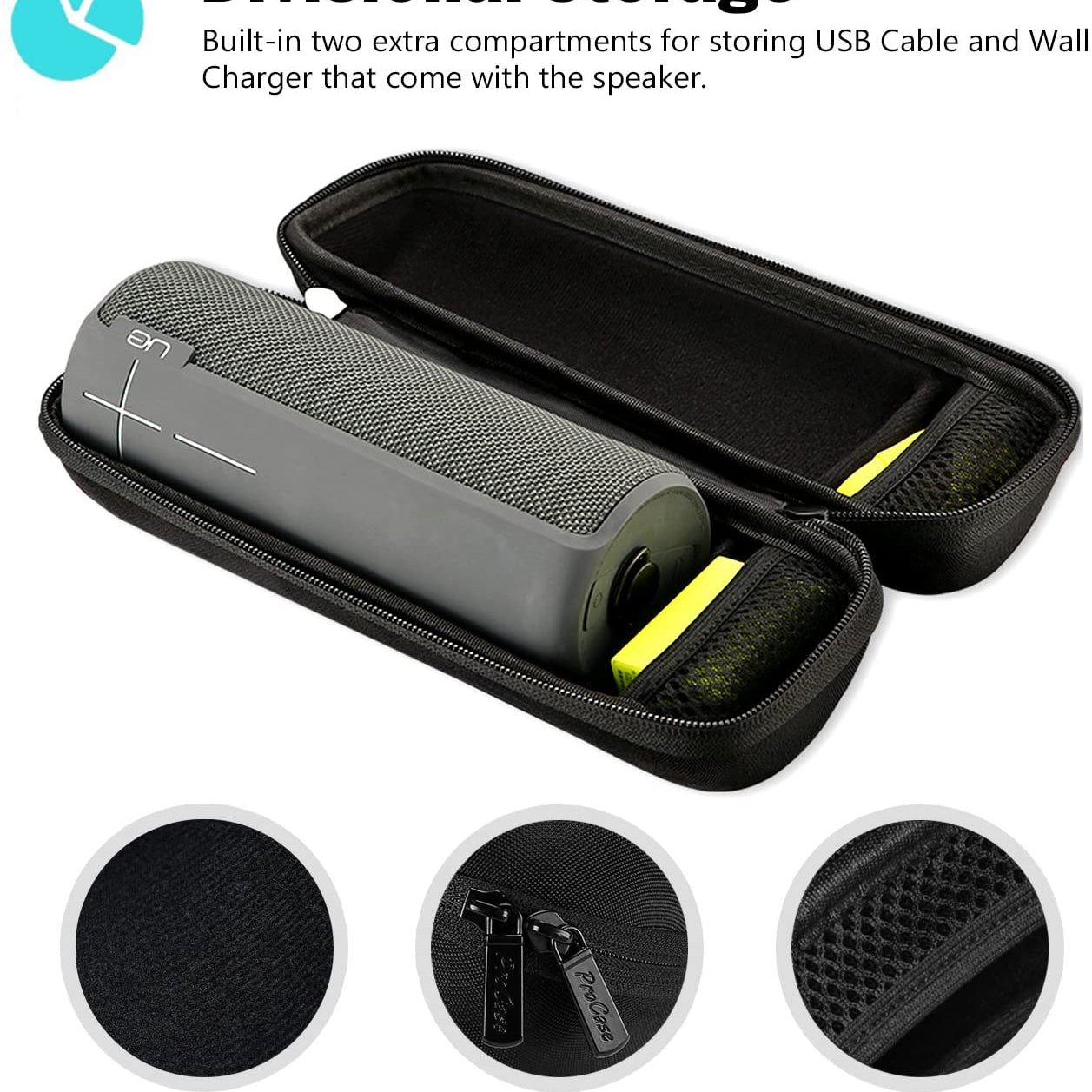 Travel Carrying Case for UE BOOM 2