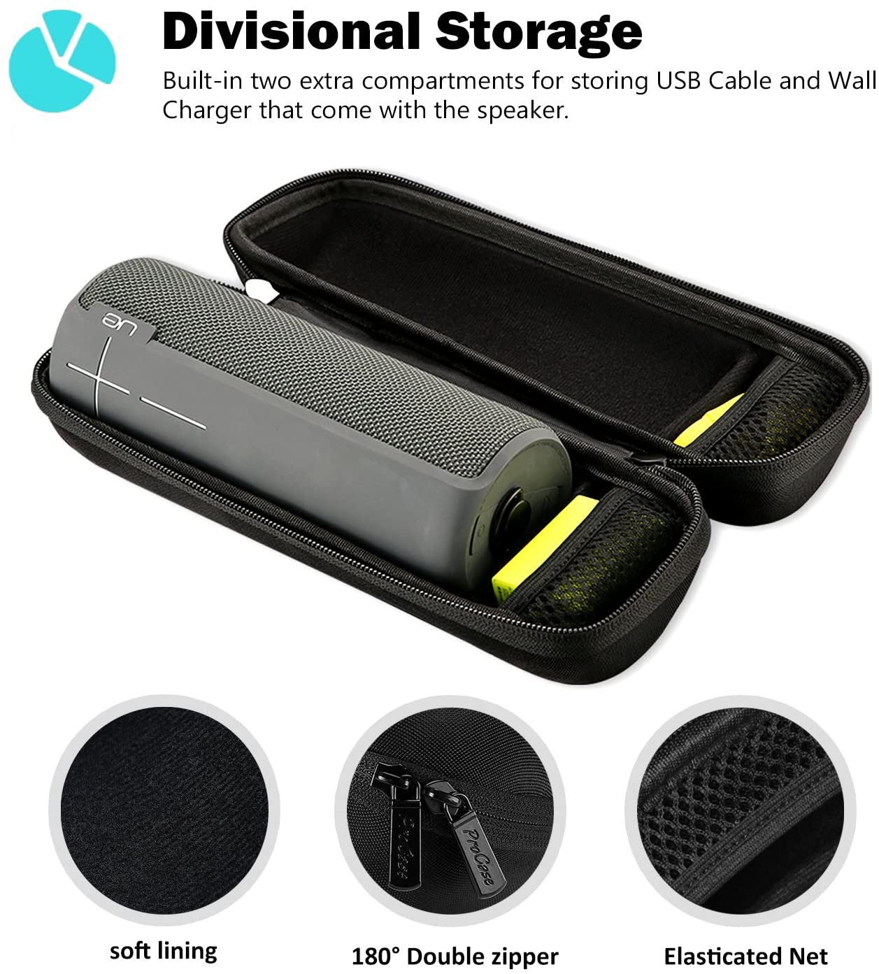 Travel Carrying Case for UE BOOM 2